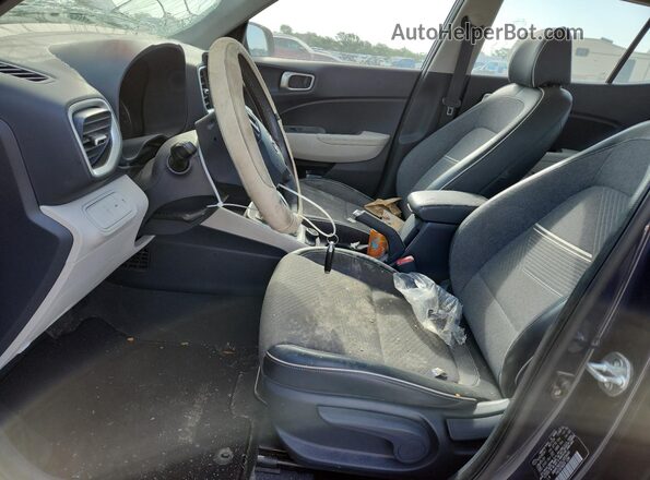 KMHRC8A35LU059446 2020 HYUNDAI VENUE Синий Вид салона спереди