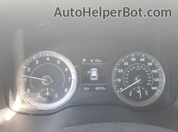 KMHRC8A35MU064860 2021 HYUNDAI VENUE White Вид щитка приладів
