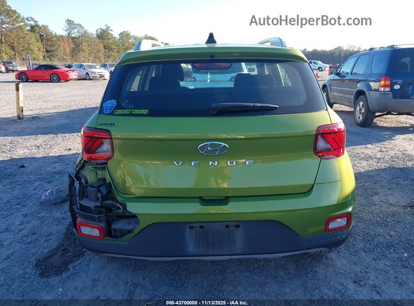 KMHRC8A35MU073087 2021 HYUNDAI VENUE Green 