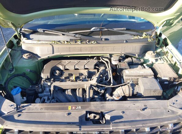 KMHRC8A35MU073087 2021 HYUNDAI VENUE Green Հետևի տեսք