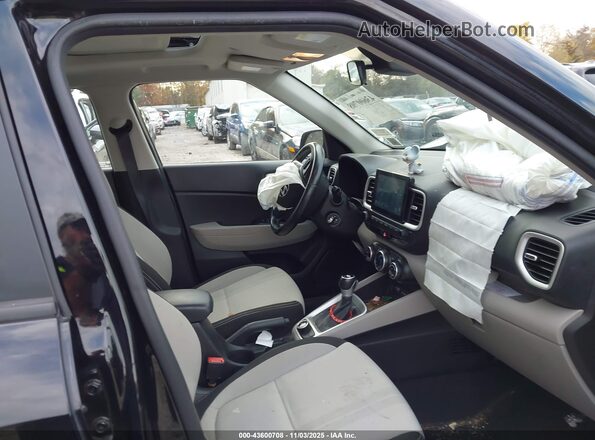 KMHRC8A35NU181422 2022 HYUNDAI VENUE Black Vista interior delantera