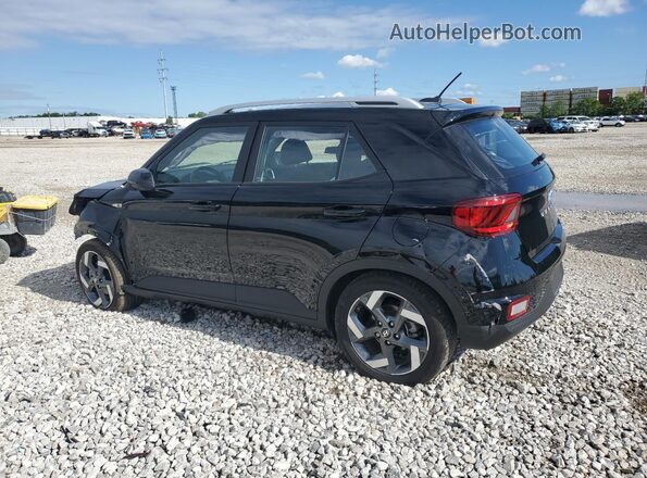 KMHRC8A35RU285236 2024 HYUNDAI VENUE Black Rear left