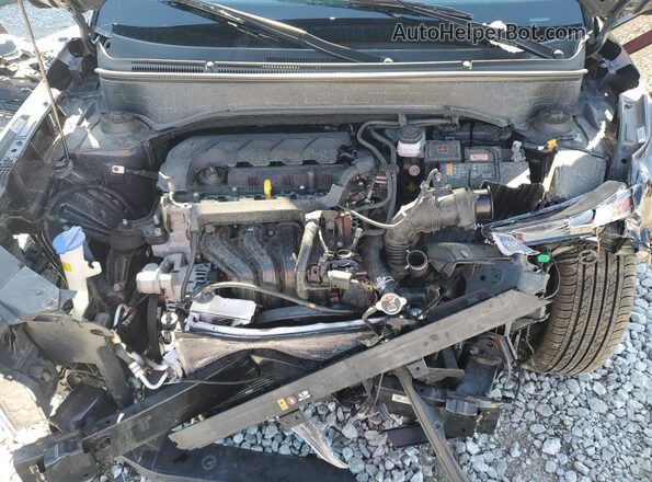 KMHRC8A35RU285236 2024 HYUNDAI VENUE Black Engine compartment view