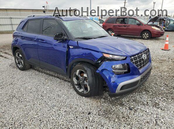 KMHRC8A35RU332166 2024 HYUNDAI VENUE Blue წინა მარჯვენა