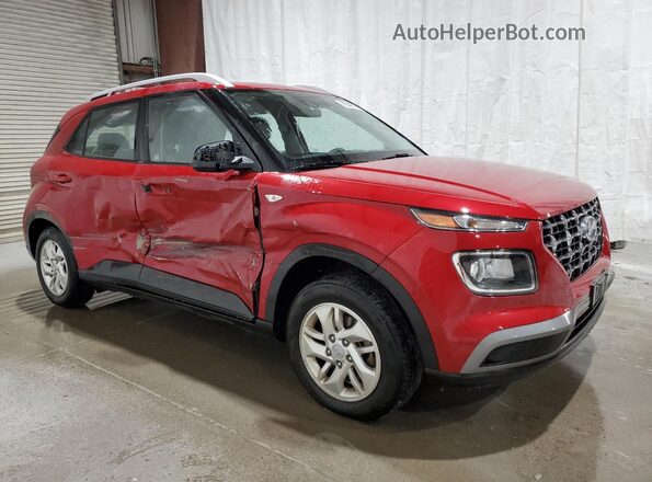 KMHRC8A36LU015827 2020 HYUNDAI VENUE Red წინა მარჯვენა