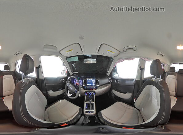 KMHRC8A36LU015827 2020 HYUNDAI VENUE Red VIN კოდის სტიკერის ხედი