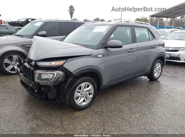KMHRC8A36LU020428 2020 HYUNDAI VENUE Gray Передня ліва чверть