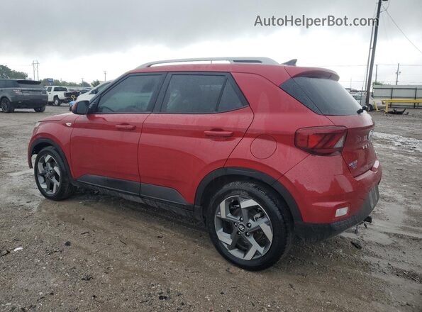 KMHRC8A36MU118621 2021 HYUNDAI VENUE Красный Задняя левая четверть