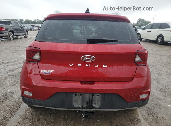 KMHRC8A36MU118621 2021 HYUNDAI VENUE Красный Вид сзади