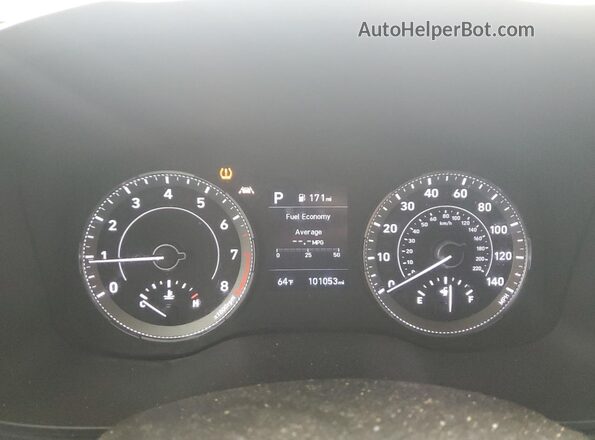 KMHRC8A36MU118621 2021 HYUNDAI VENUE Красный Вид щитка приборов