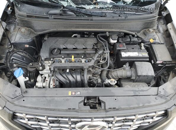 KMHRC8A37LU018560 2020 HYUNDAI VENUE Черный Вид задней части салона