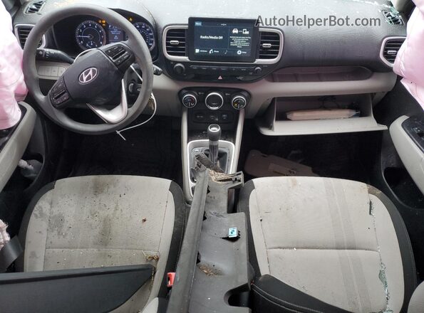 KMHRC8A37LU018560 2020 HYUNDAI VENUE Черный Вид панели приборов