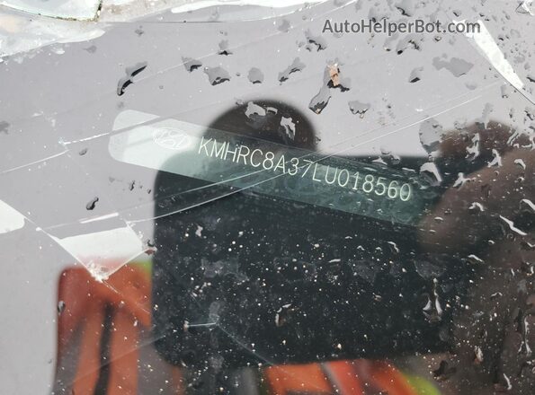 KMHRC8A37LU018560 2020 HYUNDAI VENUE Черный Вид подкапотного пространства