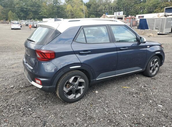 KMHRC8A37MU087136 2021 HYUNDAI VENUE Blue Trasero derecho