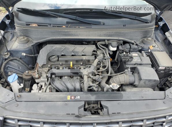 KMHRC8A37MU087136 2021 HYUNDAI VENUE Blue Vista del compartimento del motor