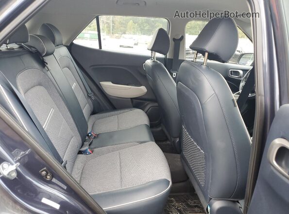 KMHRC8A37MU087136 2021 HYUNDAI VENUE Blue Vista interior trasera