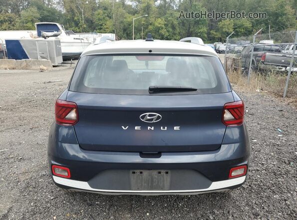 KMHRC8A37MU087136 2021 HYUNDAI VENUE Blue Vista trasera