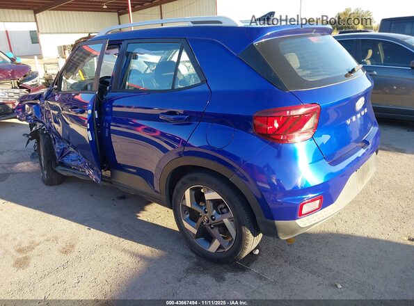 KMHRC8A37MU103089 2021 HYUNDAI VENUE Blue Задня ліва чверть