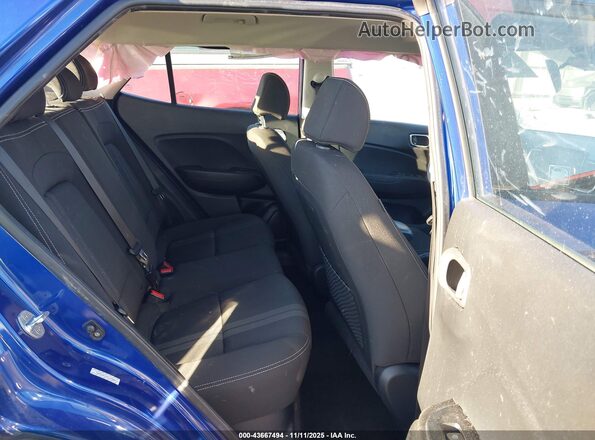 KMHRC8A37MU103089 2021 HYUNDAI VENUE Blue Вид наклейки з VIN-кодом