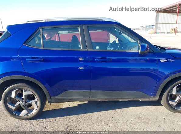 KMHRC8A37MU103089 2021 HYUNDAI VENUE Blue Панорамний вид салону 360°