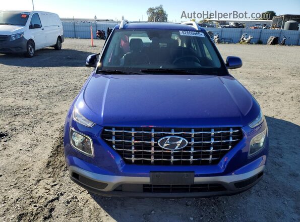 KMHRC8A37RU288218 2024 HYUNDAI VENUE Blue Вид спереду