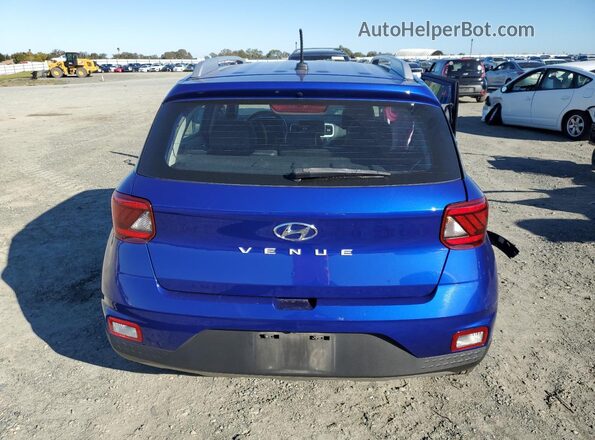 KMHRC8A37RU288218 2024 HYUNDAI VENUE Blue Вид ззаду