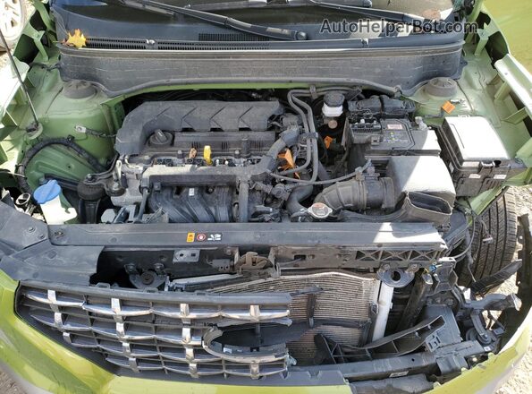 KMHRC8A38LU037280 2020 HYUNDAI VENUE Green Vista del compartimento del motor