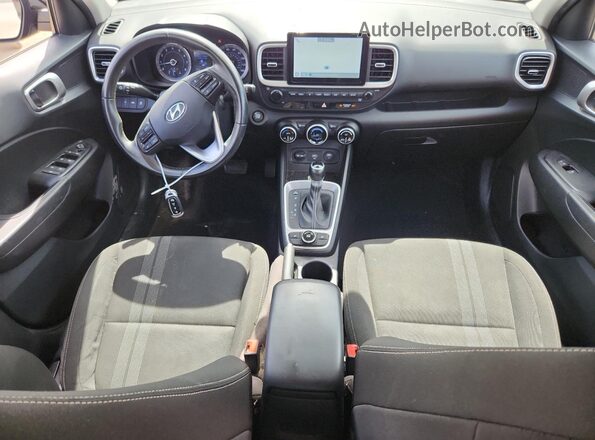 KMHRC8A38MU120645 2021 HYUNDAI VENUE Black Vista del salpicadero