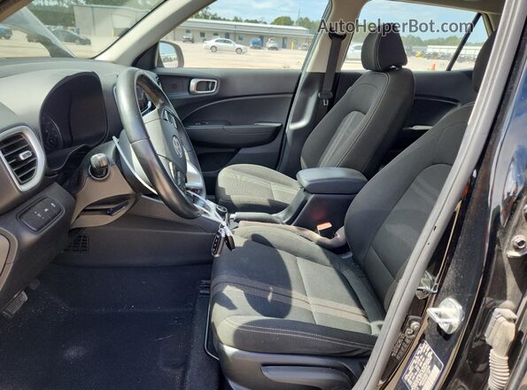 KMHRC8A38MU120645 2021 HYUNDAI VENUE Black Vista interior delantera