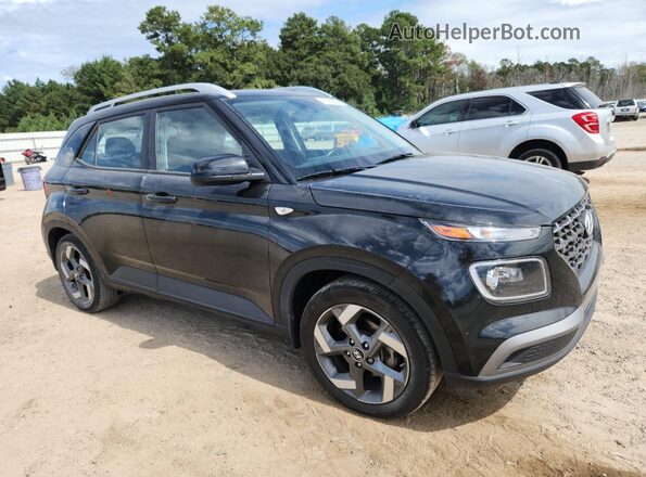 KMHRC8A38MU120645 2021 HYUNDAI VENUE Black Delantero derecho