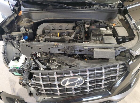 KMHRC8A38NU200254 2022 HYUNDAI VENUE Черный Вид подкапотного пространства