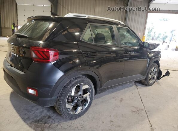 KMHRC8A38NU200254 2022 HYUNDAI VENUE Черный Задняя правая четверть