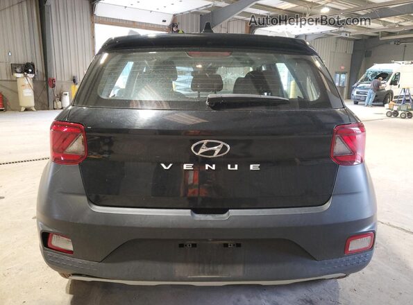 KMHRC8A38NU200254 2022 HYUNDAI VENUE Черный Вид сзади