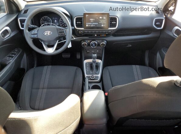 KMHRC8A39LU016227 2020 HYUNDAI VENUE Gray Вид панелі приладів