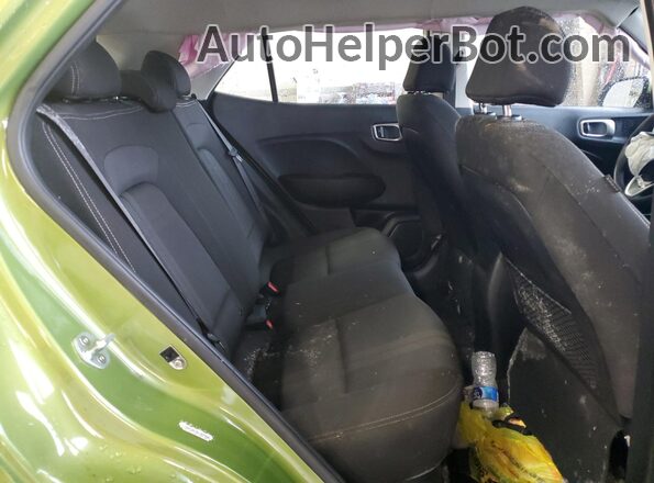 KMHRC8A39LU059045 2020 HYUNDAI VENUE Green Вид задніх сидінь