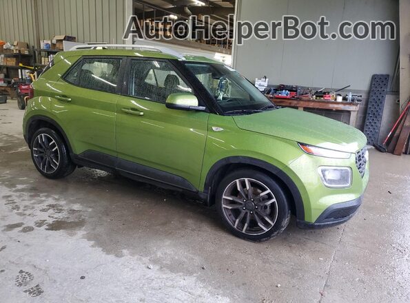 KMHRC8A39LU059045 2020 HYUNDAI VENUE Green Передня права чверть