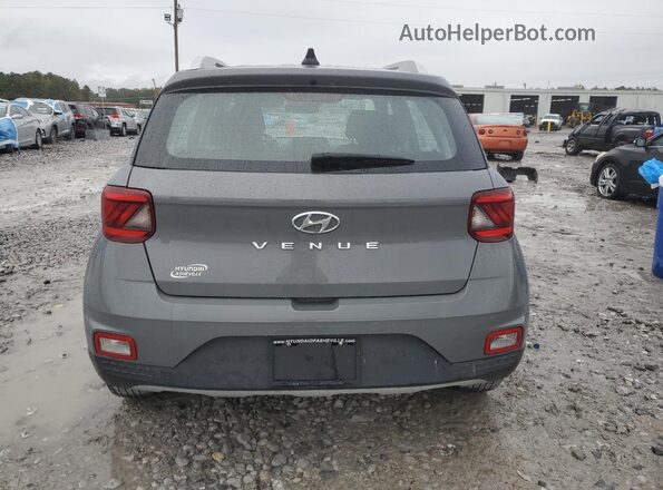 KMHRC8A39NU140713 2022 HYUNDAI VENUE Серый Вид сзади