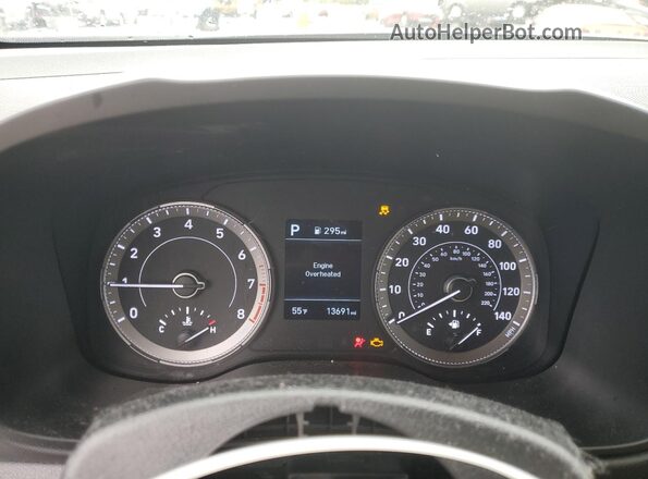 KMHRC8A39NU140713 2022 HYUNDAI VENUE Серый Вид щитка приборов
