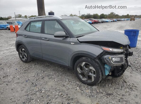 KMHRC8A39NU140713 2022 HYUNDAI VENUE Серый Передняя правая четверть