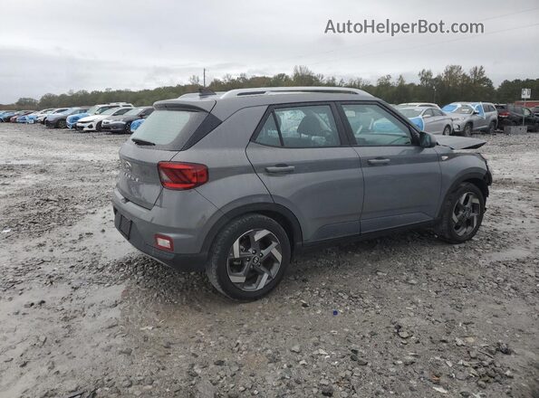 KMHRC8A39NU140713 2022 HYUNDAI VENUE Серый Задняя правая четверть