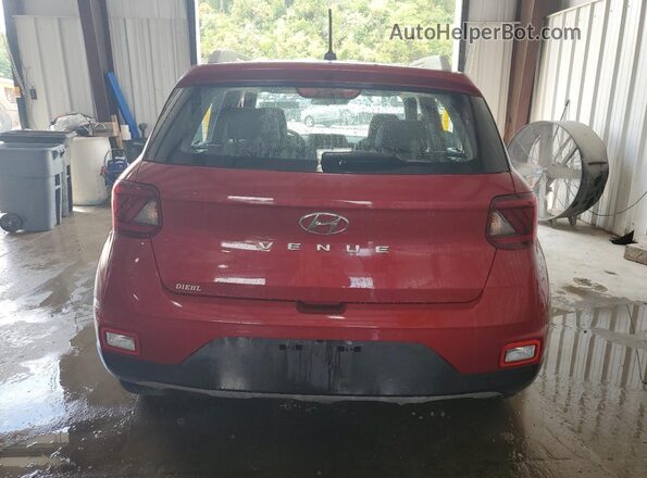 KMHRC8A39PU223724 2023 HYUNDAI VENUE Red Հետևի տեսք