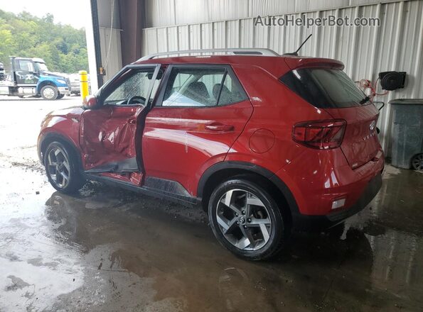 KMHRC8A39PU223724 2023 HYUNDAI VENUE Red Հետևի ձախ