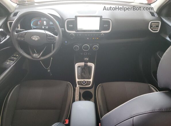 KMHRC8A39PU223724 2023 HYUNDAI VENUE Red Առջևի վահանակի տեսք