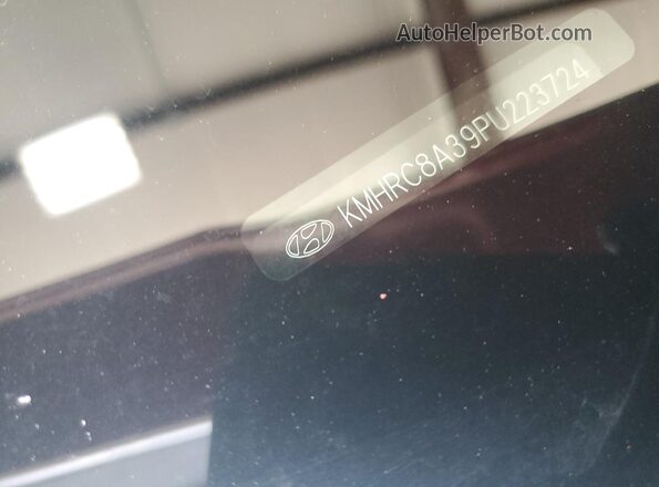 KMHRC8A39PU223724 2023 HYUNDAI VENUE Red Շարժիչի բաժամունքի տեսք