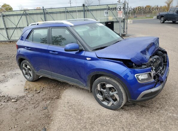 KMHRC8A39RU309313 2024 HYUNDAI VENUE Blue 