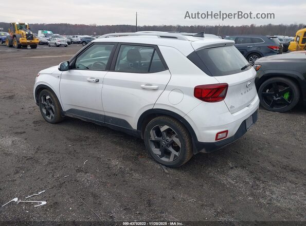 KMHRC8A3XMU093965 2021 HYUNDAI VENUE Белый Задняя левая четверть
