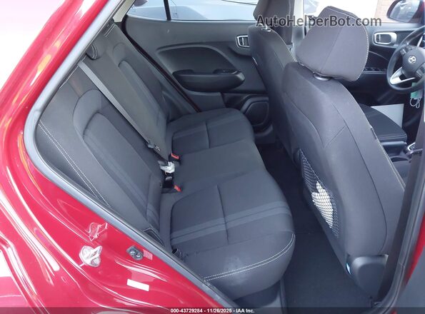 KMHRC8A3XPU213204 2023 HYUNDAI VENUE Red VIN sticker view