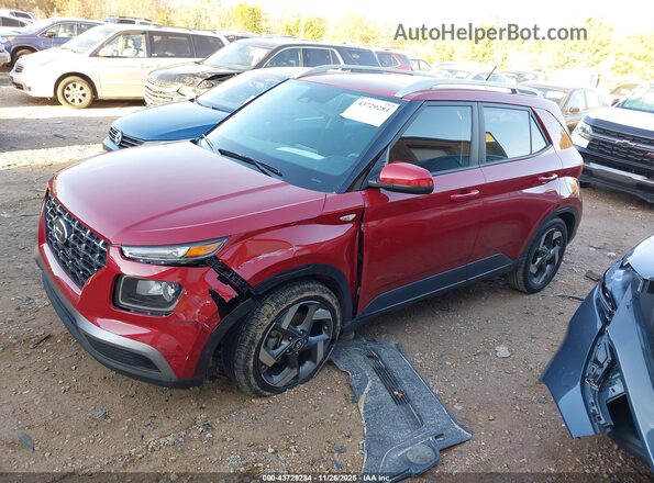 KMHRC8A3XPU213204 2023 HYUNDAI VENUE Red Front left