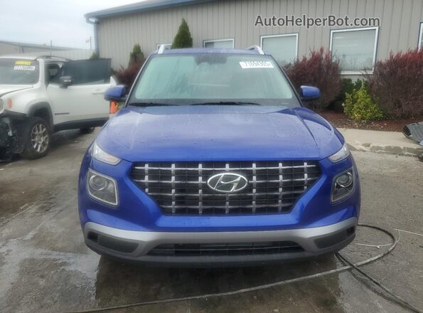 KMHRC8A3XSU372247 2025 HYUNDAI VENUE Blue Вид спереду