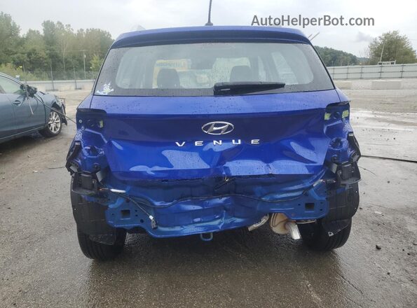 KMHRC8A3XSU372247 2025 HYUNDAI VENUE Blue Вид ззаду